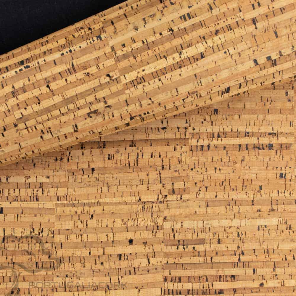 Cork fabric Stripes