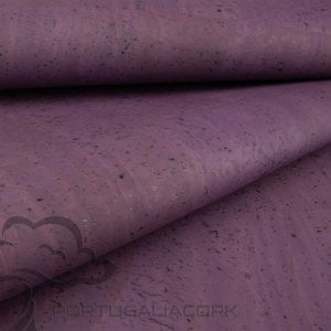 Cork fabric Purple-1