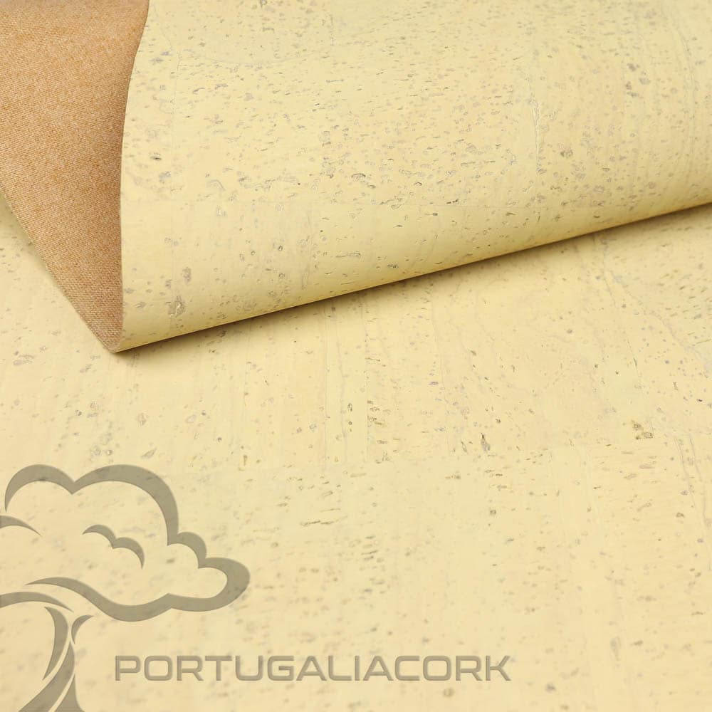 Cork fabric Vanilla