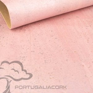 Cork fabric Pearl Rose gold