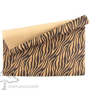 Cork leather printing Zebra